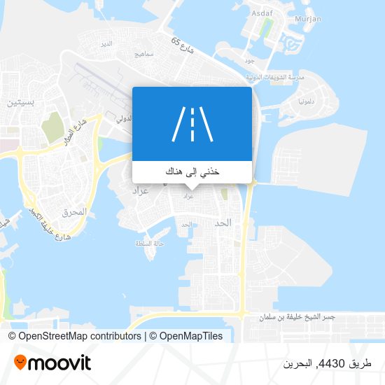 خريطة طريق 4430