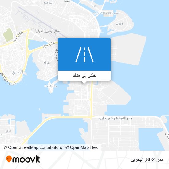 خريطة ممر 802