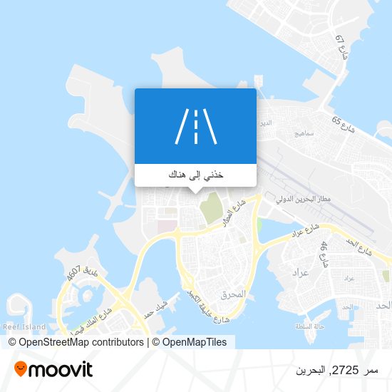 خريطة ممر 2725