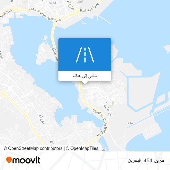 خريطة طريق 454