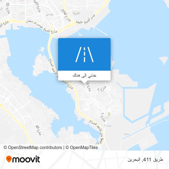 خريطة طريق 411