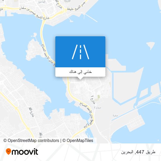 خريطة طريق 447