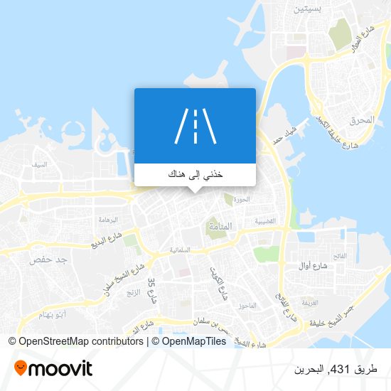 خريطة طريق 431