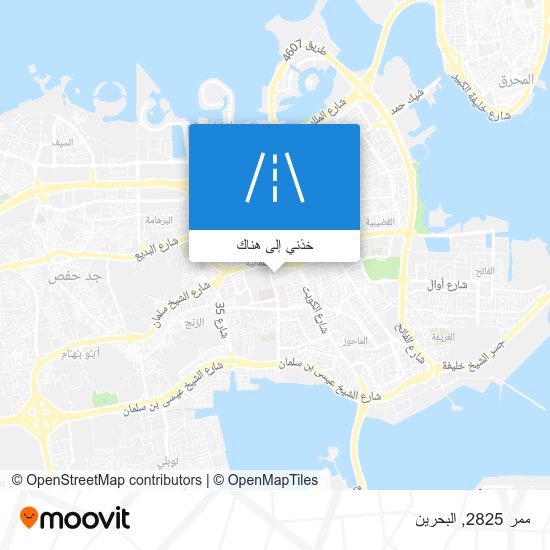 خريطة ممر 2825