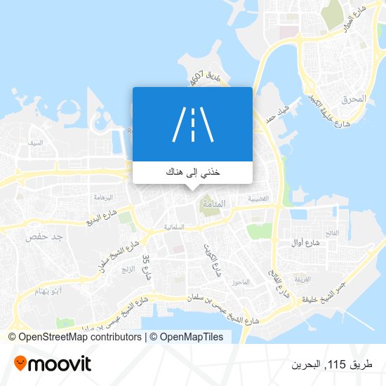 خريطة طريق 115