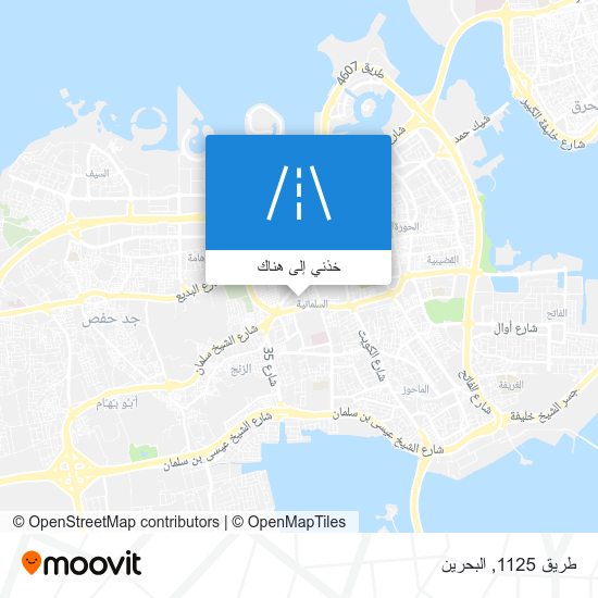 خريطة طريق 1125