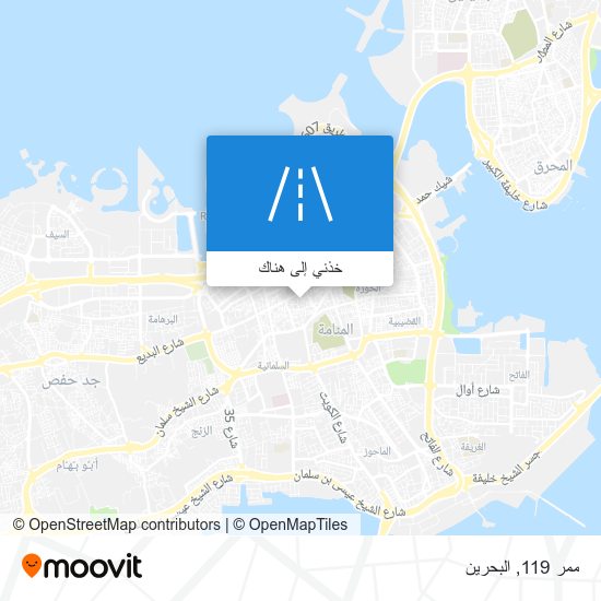خريطة ممر 119