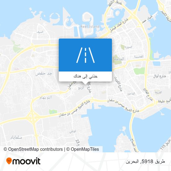 خريطة طريق 5918
