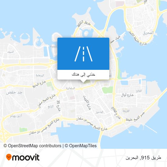 خريطة طريق 915
