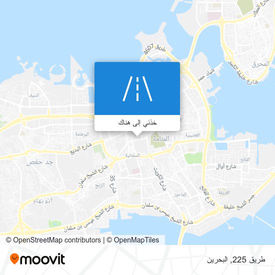 خريطة طريق 225