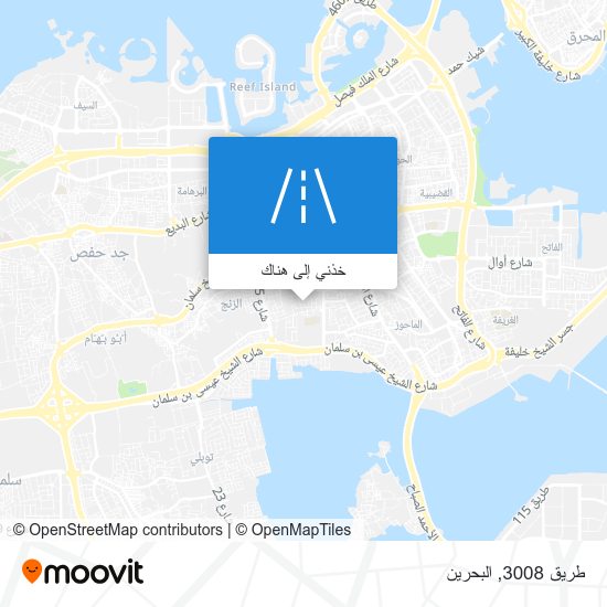 خريطة طريق 3008