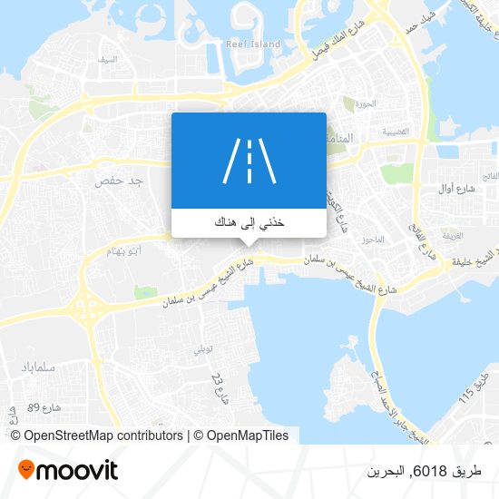 خريطة طريق 6018