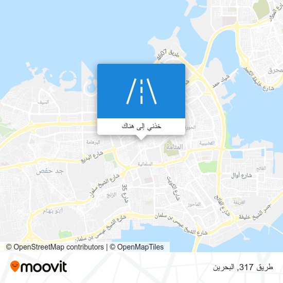 خريطة طريق 317