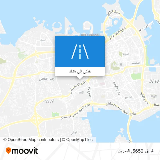خريطة طريق 5650