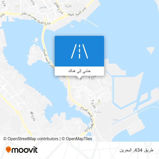 خريطة طريق 434