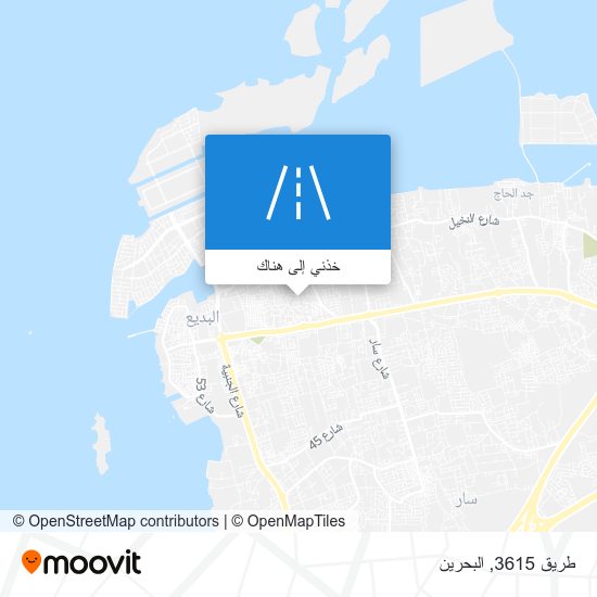 خريطة طريق 3615
