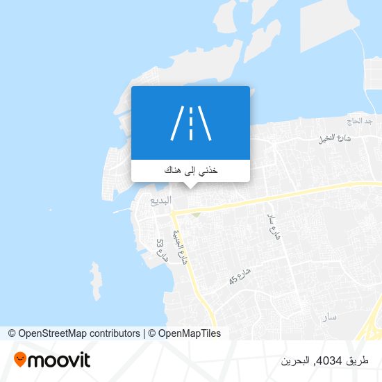 خريطة طريق 4034