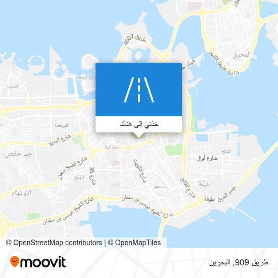 خريطة طريق 909
