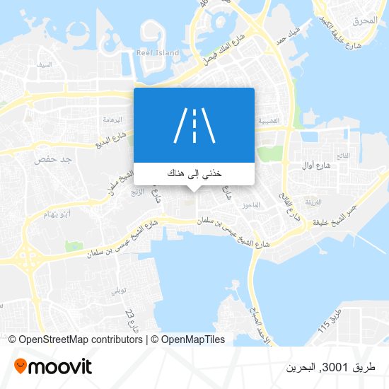 خريطة طريق 3001