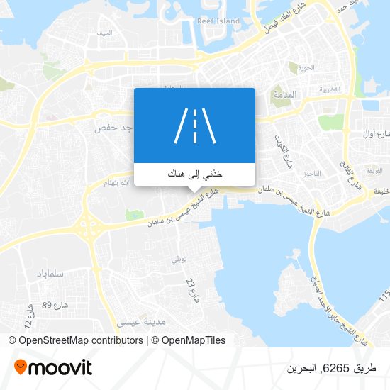 خريطة طريق 6265