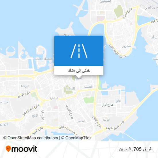 خريطة طريق 705