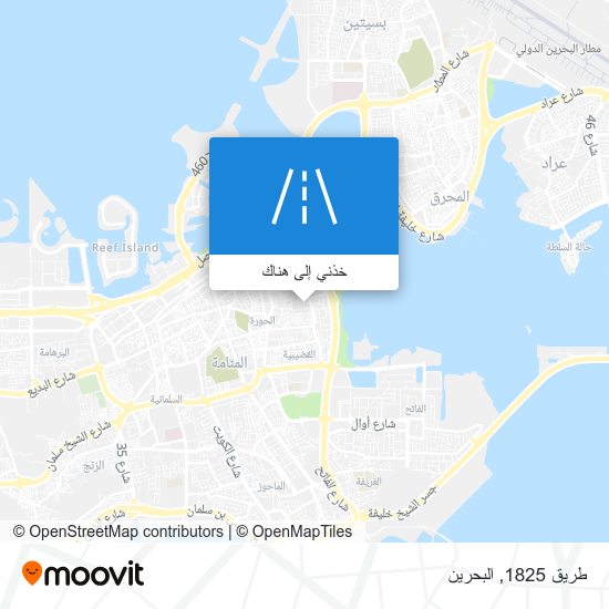 خريطة طريق 1825