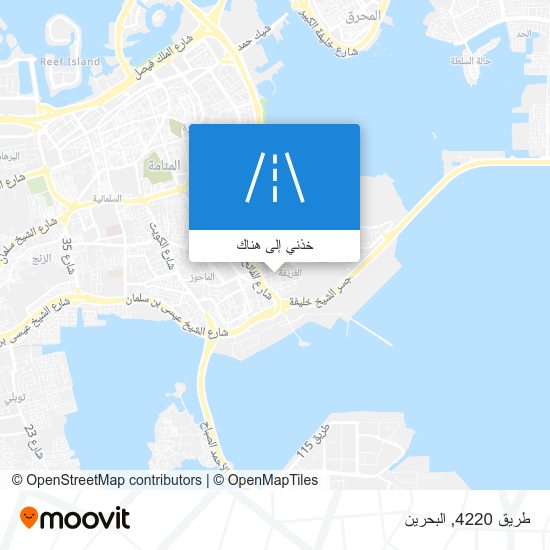خريطة طريق 4220