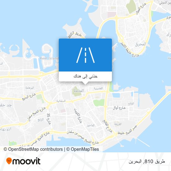 خريطة طريق 810