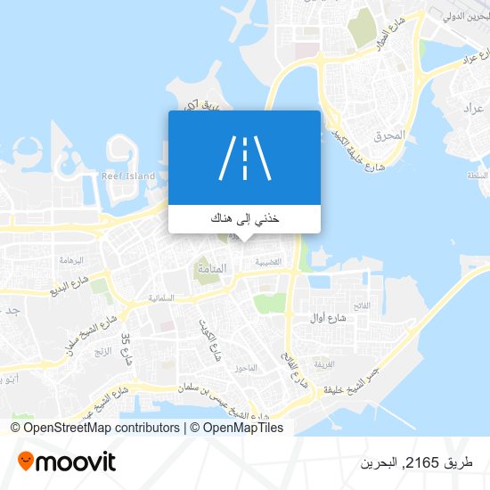 خريطة طريق 2165