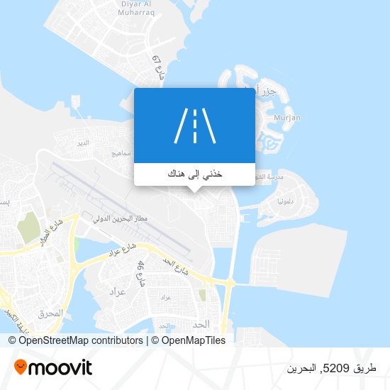 خريطة طريق 5209