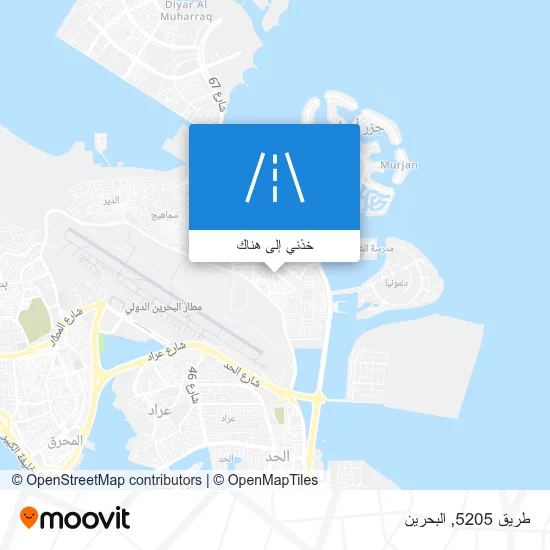 خريطة طريق 5205