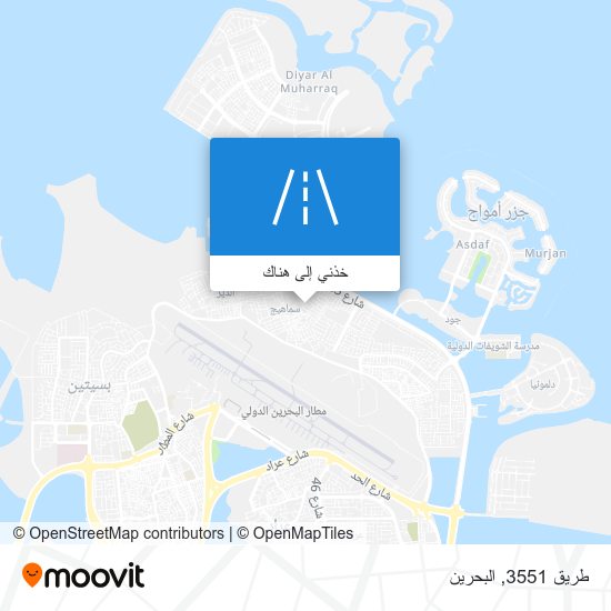 خريطة طريق 3551