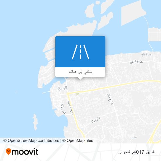 خريطة طريق 4017
