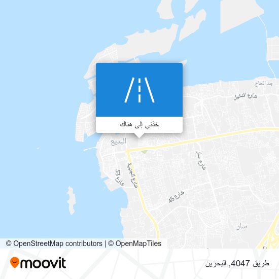 خريطة طريق 4047