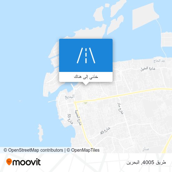 خريطة طريق 4005