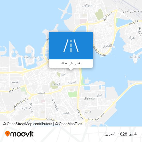 خريطة طريق 1828