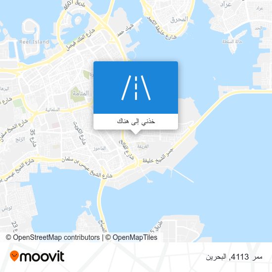 خريطة ممر 4113