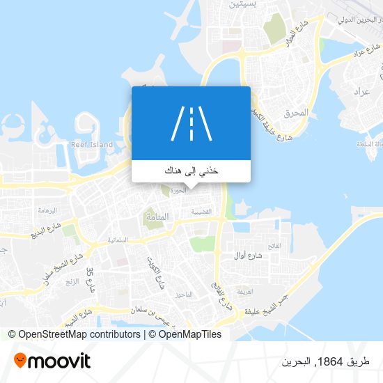 خريطة طريق 1864