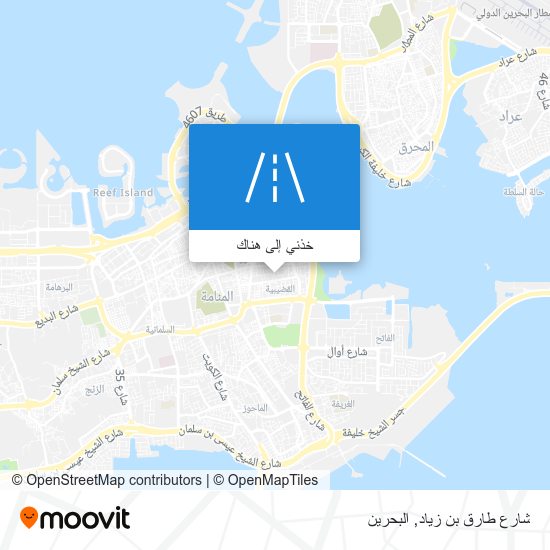 خريطة شارع طارق بن زياد