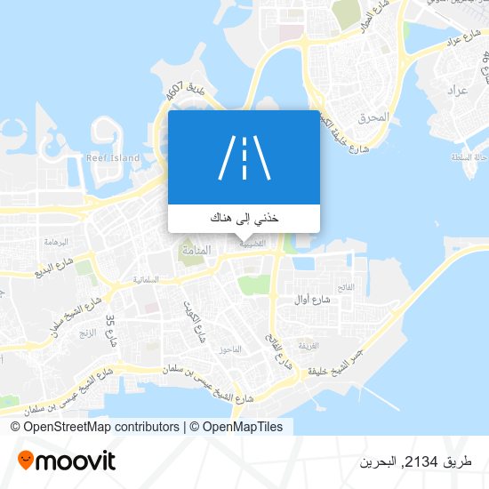 خريطة طريق 2134
