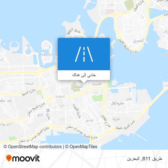 خريطة طريق 811