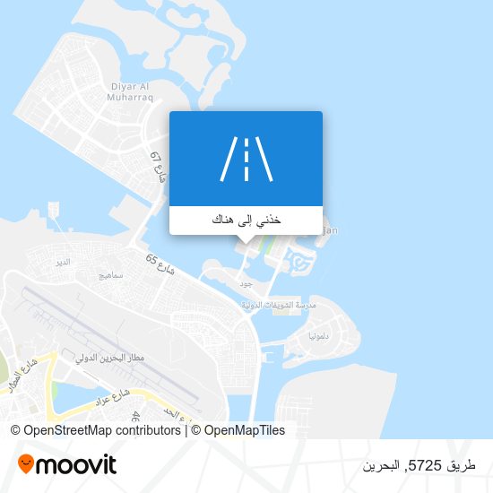 خريطة طريق 5725