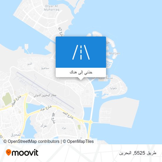خريطة طريق 5525
