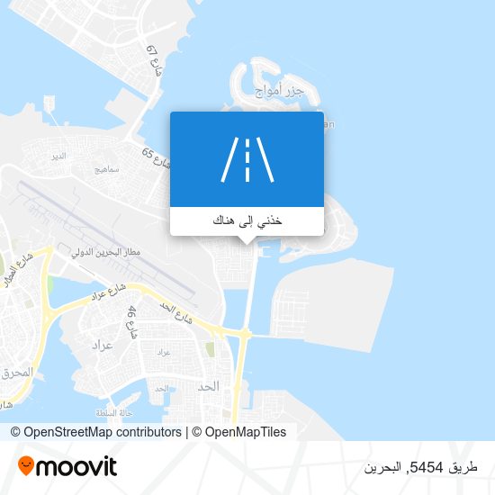 خريطة طريق 5454