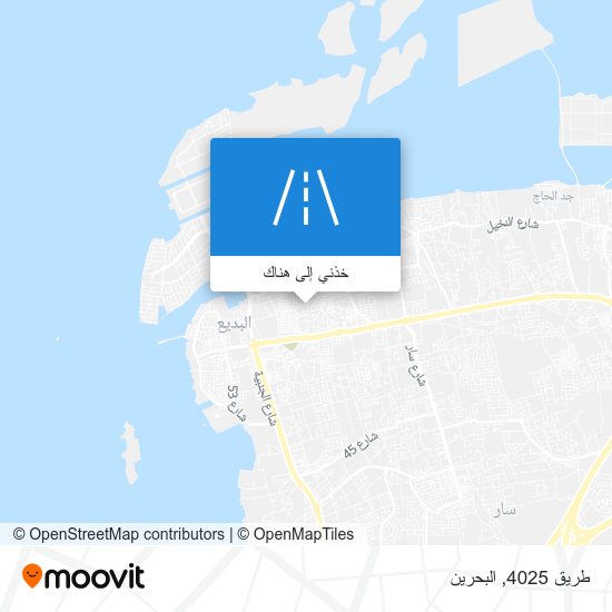 خريطة طريق 4025