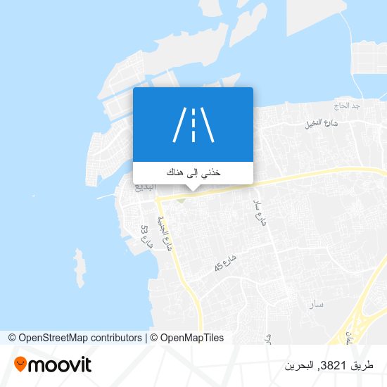 خريطة طريق 3821