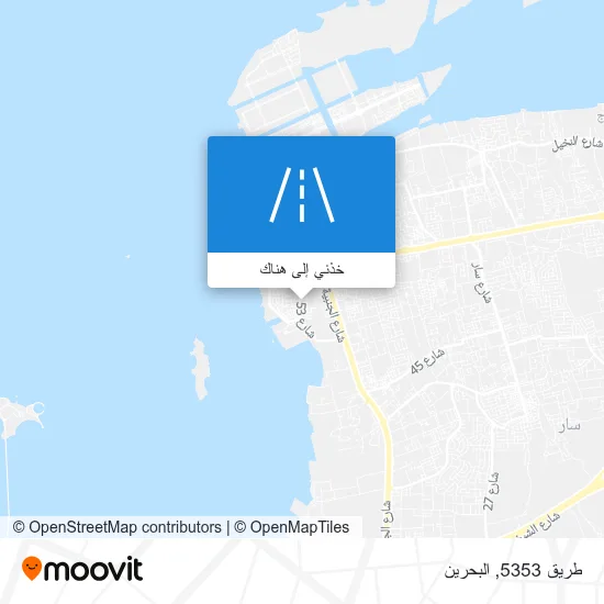خريطة طريق 5353