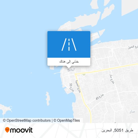 خريطة طريق 5051
