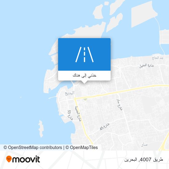 خريطة طريق 4007