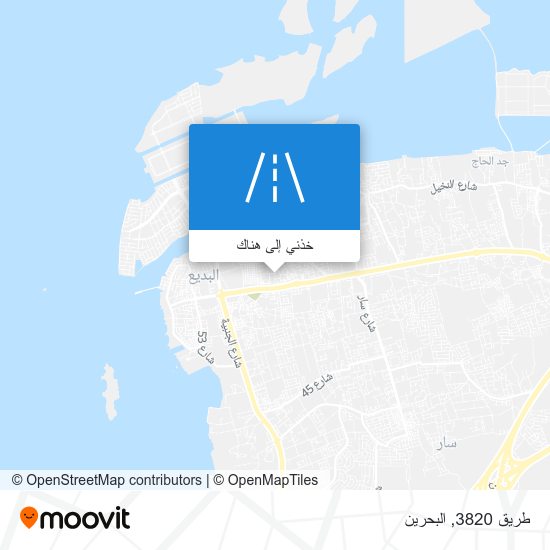 خريطة طريق 3820
